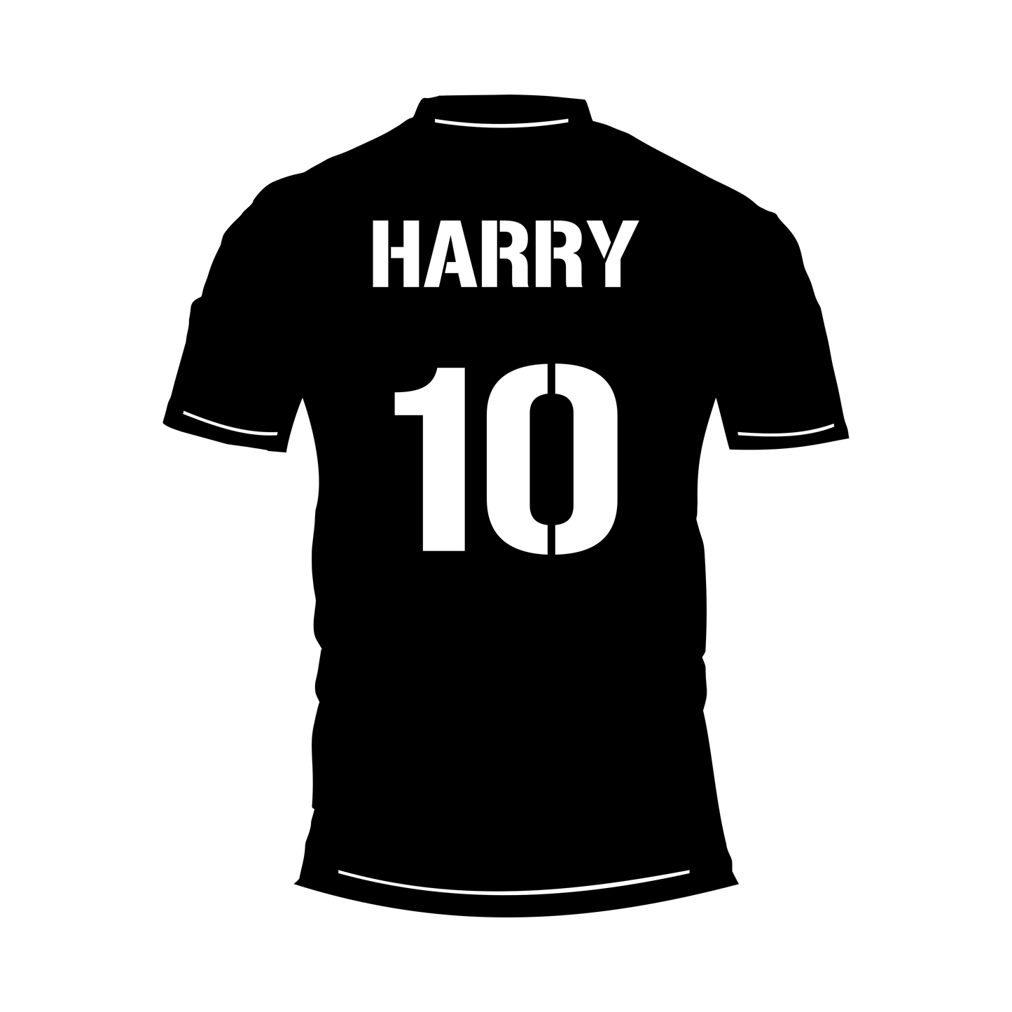 Personalised Football Shirt Monogram