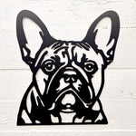 Metal French Bulldog Dog