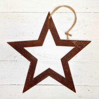 Rusted Metal Star