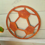 Rusted Metal Football