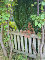 Rusted Metal Butterfly 3D Large