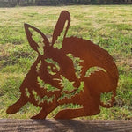 Rusted Metal Rabbit