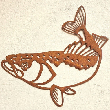 Rusted Metal Fish
