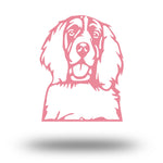 Metal English Springer Spaniel Dog