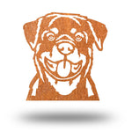 Metal Rottweiler Dog