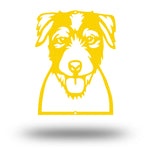 Metal Jack Russell Terrier Dog